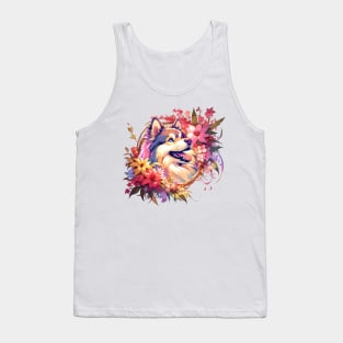 Finnish Lapphund's Mothers Day Joy - Perfect Dog Mom Gift Tank Top